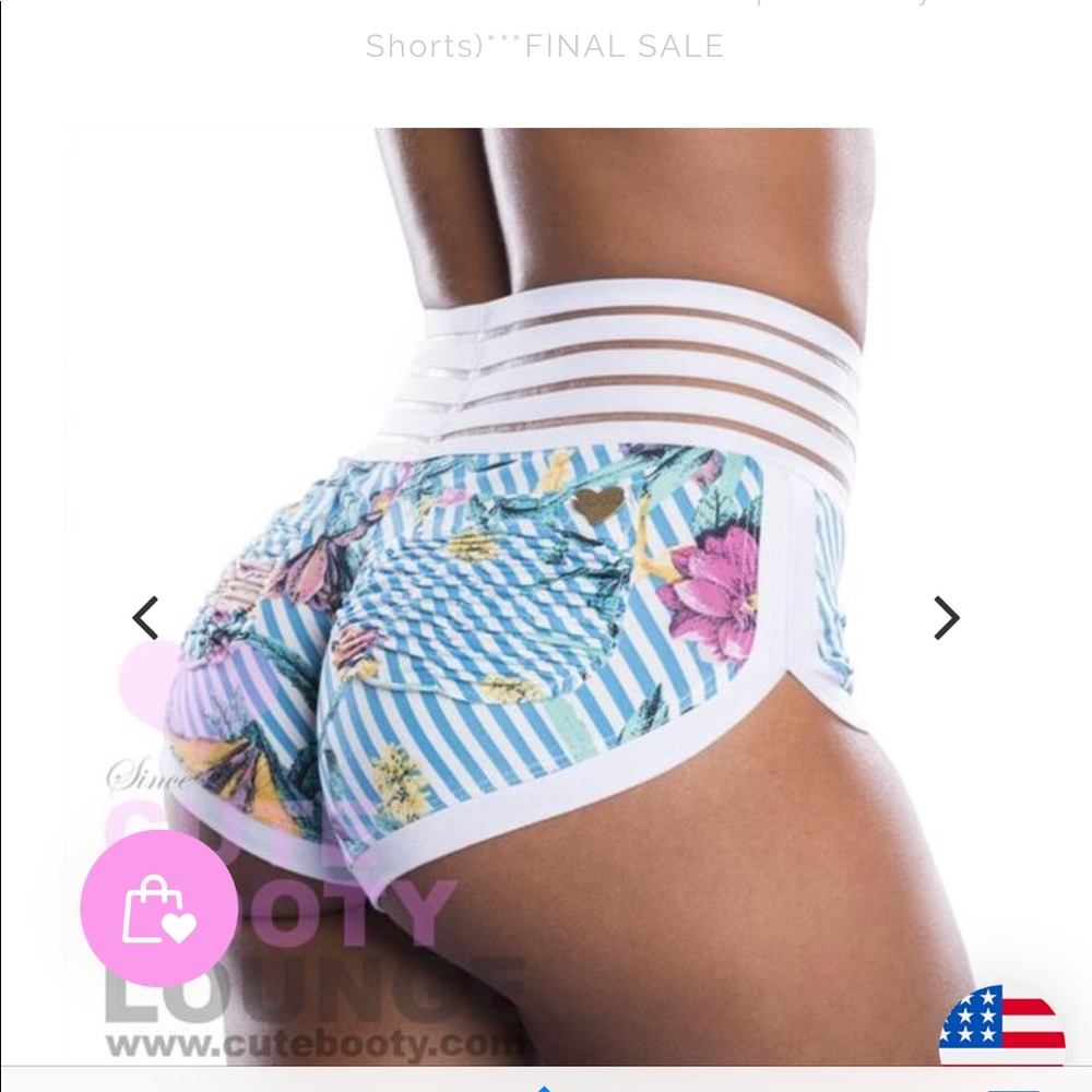 Cute booty brand size xl but fit like a medium